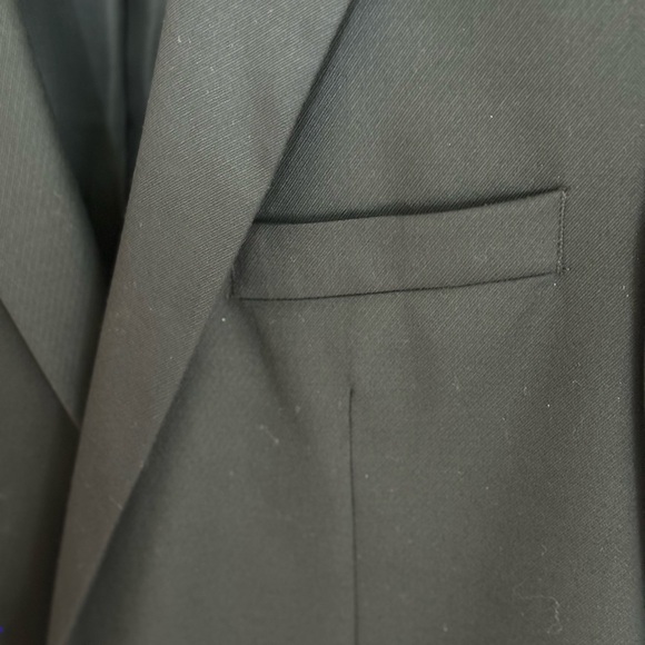 KENNETH COLE men’s Dark Navy sport Jacket. Size 43L.  100% wool. - Picture 4 of 7